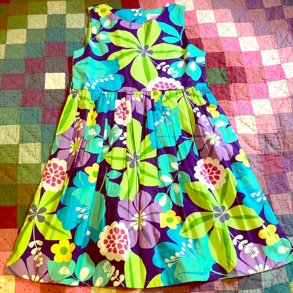 Tropical floral Girl’s dress